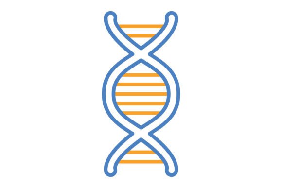 Assessing the DNA Blue Orange Line Icon Set for Visual Projects