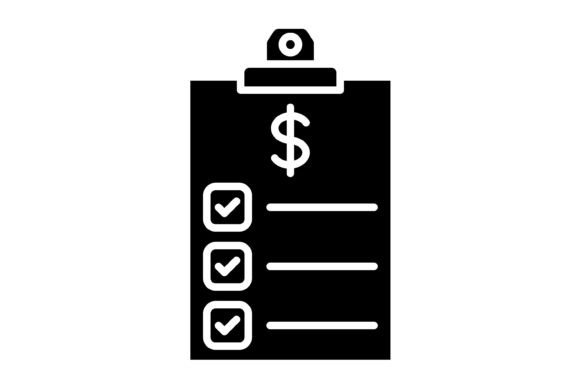 Clipboard Glyph Icon: A Versatile Visual for Every Creator