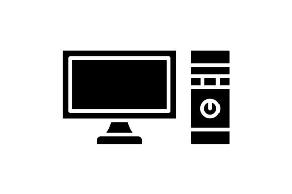 Computer Glyph Icon: Streamlining Your Digital and Print Projects