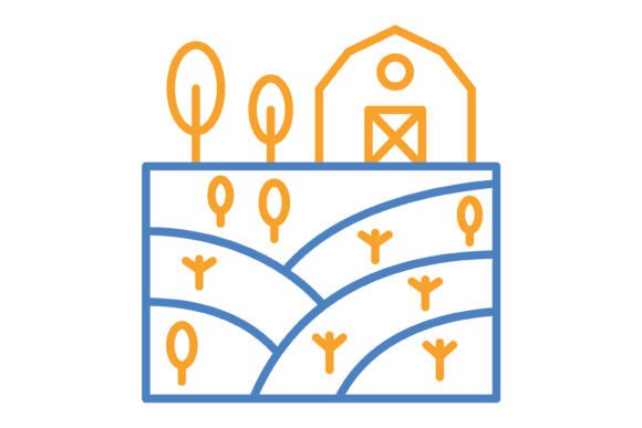 Farm Blue Orange Line Icon: A Practical Guide to Choosing and Using the Right Formats