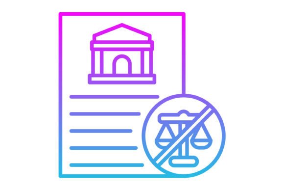 Illegal Line Gradient Icon: A Modern Toolkit for Visual Communication