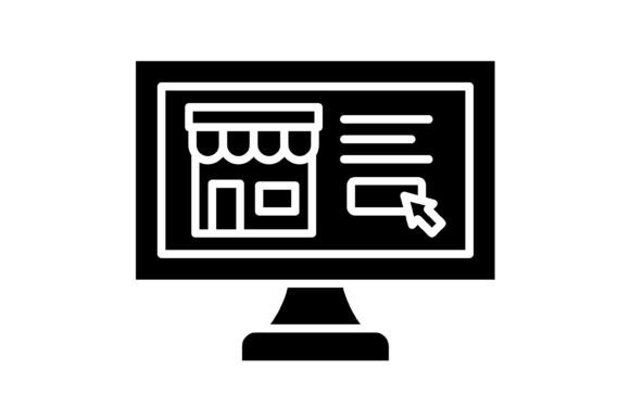 Streamline Your Online Store: The Ecommerce Glyph Icon Set