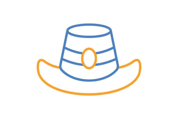 The Ultimate Guide to the Autumn Hat Blue Orange Line Icon: Versatility for Modern Creators