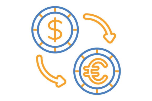 Understanding the Role of Exchange Blue Orange Line Icon in Modern Interface Design